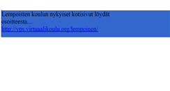 Desktop Screenshot of lempoinen.virtuaalikoulu.org